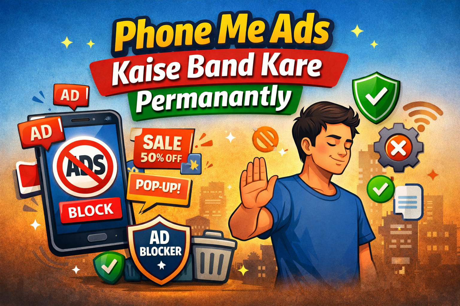 phone me ads kaise band kare permanently