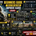 Call of Duty Mobile beginners tips aur gameplay improvement dikhata featured image