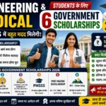 Engineering aur medical students ke liye government scholarship schemes dikhata featured image 2026