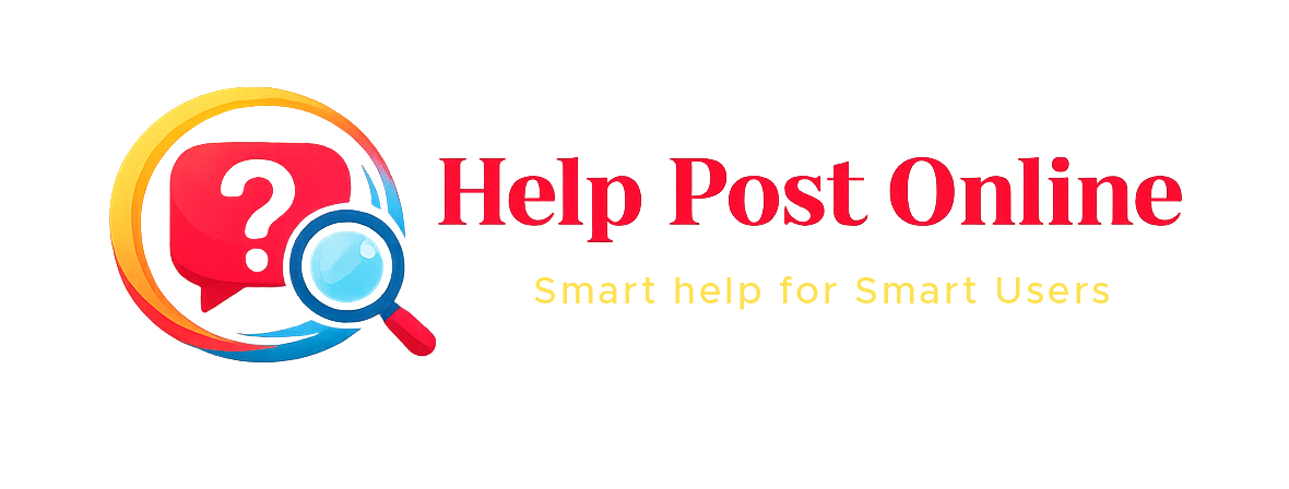Help Post Online